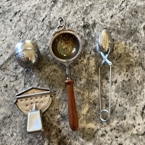 4 Vintage Antique Tea Things - Picture 14 of 14